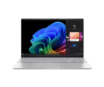 ASUS NTB Vivobook S 15 OLED(S5507QA-OLED064X), QS X1E-78-100, 15.6" 2880 x 1660, 32GB, 1TB SSD, QAdreno, W11 Pro, Silver