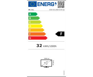 HP LCD E32k G5 31.5" IPS w/LED micro-edge,3840x2160,5ms, 350nits,1000:1,DP 1.2,HDMI 1.4,4xUSB3.2,USB-C,RJ-45,2x3W,5/5/5