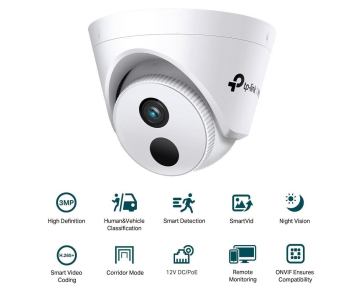 TP-Link VIGI C430I(4mm), 3MP, Turret, PoE, IR 30m