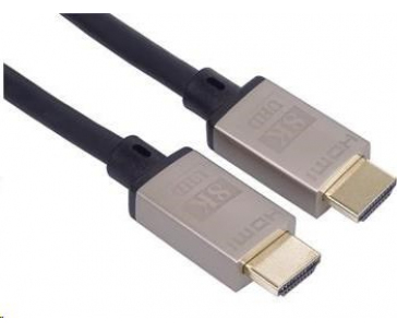 PREMIUMCORD Kabel HDMI 2.1 High Speed + Ethernet kabel 8K@60Hz, 4K@120Hz, pozlacené konektory, 3m