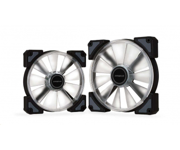 IN WIN Ventilátor Crown AC120, 12 cm, Twin pack