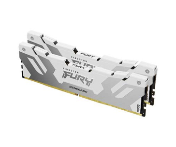 KINGSTON DIMM DDR5 32GB(Kit of 2) 8000MT/s CL38 FURY Renegade White XMP