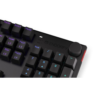 Endorfy herní klávesnice Thock Brown / drátová / brown switch / mechanická / CZ layout / černá RGB