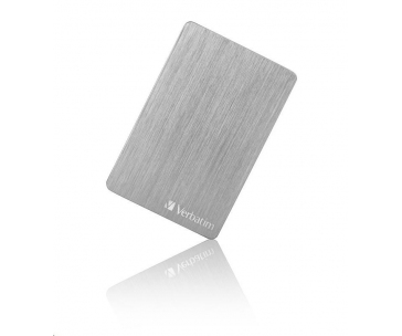 VERBATIM Externí HDD 2TB Store 'n' Go ALU Slim Portable Hard Drive USB 3.2, Space gray