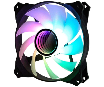 Zalman ventilátor ZM-IF120 / 120mm / ARGB / 3-pin / bíločerná