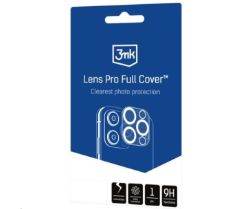 3mk Lens Pro Full Cover pro Apple iPhone 15 / iPhone 15 Plus