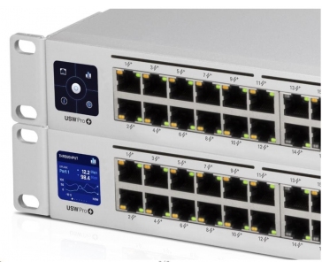 UBNT UniFi Switch USW-Pro-24-POE Gen2 [24xGigabit, 400W PoE+ 802.3at/af/bt, 2xSFP+, 88Gbps]