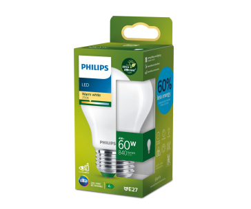 PHILIPS žárovka LED CLA 60W A60 E27 2700K FR UE SRT4