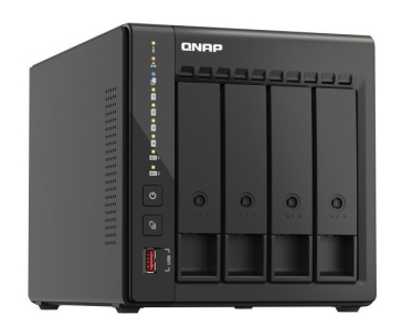 QNAP TS-453E-8G (4C/CeleronJ6412/2,6GHz/8GBRAM/4xSATA/2xM.2/2x2,5GbE/2xUSB2.0/2xUSB3.2/2xHDMI)