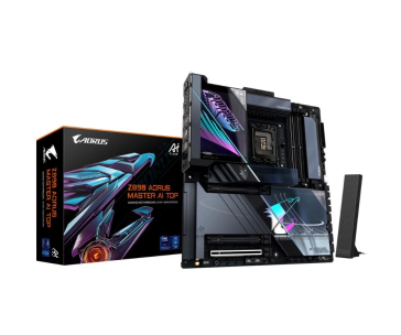 GIGABYTE MB Sc LGA1851 Z890 A MASTER AI TOP, Intel Z890, 4xDDR5, 1xHDMI, 2xThunderbolt, WiFi, E-ATX