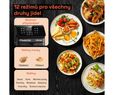 Bazar - Cosori P653 PREMIUM II Plus Chef edition 6,2l horkovzdušná fritéza - pošk. obal