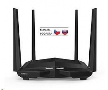 Tenda AC10 Wireless AC1200 Dual Band Router, 1x gigabit WAN, 3x gigabit LAN