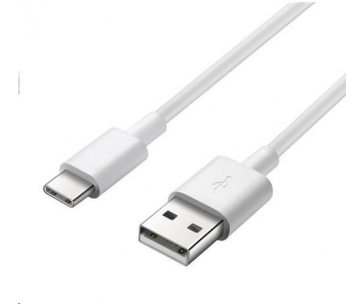 PremiumCord Kabel USB 3.1 C/M - USB 2.0 A/M, rychlé nabíjení proudem 3A, 10cm, bílá