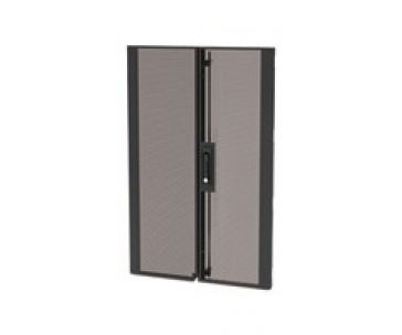 APC NetShelter SX Colocation 20U 600mm Wide Perforated Split Doors Black