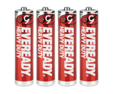 Energizer R6/4P Eveready Red AAA