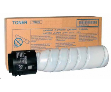 Minolta Toner TN-222, černý do bizhub 266, 306 (2x 12k)