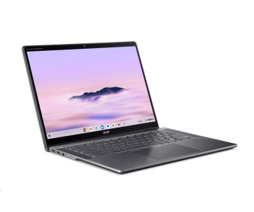 ACER NTB Chromebook Plus Spin 514 (CP514-4HN-36VY), ICore 3 100U, 8GB, 256GB PM4 SSD, Intel UHD, Chrome, Grey