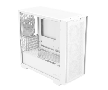 ASUS case A21 PLUS, Mini Tower, průhledná bočnice, 4x 120mm ARGB Fan, bílá