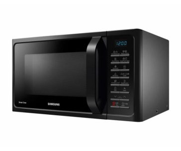 Samsung MC28H5015AK/BA mikrovlnná trouba, 900 W / max. 2900 W, LED displej, 28 l, gril, černá