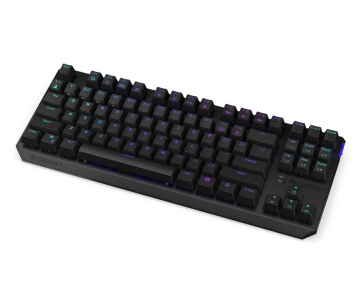 Endorfy herní klávesnice Thock TKL Wireless Brown/ bezdrátová / USB / brown switch / mechanická / CZ layout / černá RGB