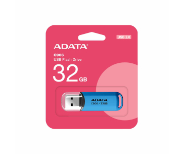 ADATA Flash Disk 32GB C906, USB 2.0, modrá