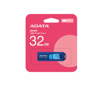 ADATA Flash Disk 32GB UC300, USB-C 3.2, modrá