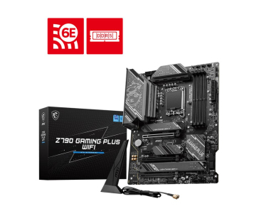 MSI MB Sc LGA1700 Z790 GAMING PLUS WIFI, Intel Z790, 4xDDR5, 1xDP, 1xHDMI, Wi-Fi