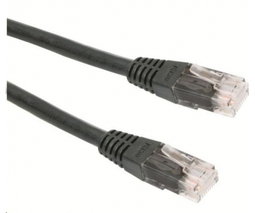 GEMBIRD kabel patchcord CAT6 stíněný FTP 0,5m, černý