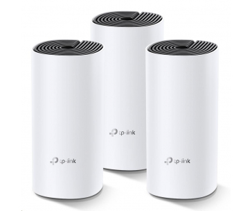 TP-Link Deco M4(3-pack) WiFi5 Mesh (AC1200, 2,4GHz/5GHz, 2xGbELAN/WAN)