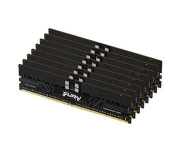 KINGSTON DIMM DDR5 256GB (Kit of 8) 6000MT/s CL32 ECC 1Rx4 FURY Renegade Pro EXPO