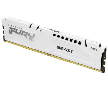 KINGSTON DIMM DDR5 16GB 6400MT/s CL32 ECC FURY Beast EXPO Bílá