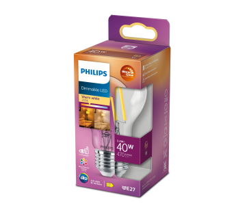 PHILIPS žárovka LED classic 40W A60 E27 CL WGD90 SRT4