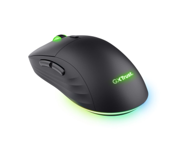 TRUST myš GXT927 Redex+ Gaming Mouse, Bezdrátová, optická, RGB, černá