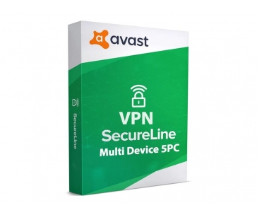 _Nová Avast SecureLine VPN Multi-device 10PC na 12 měsíců