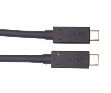 PREMIUMCORD Kabel USB4™ 40Gbps 8K@60Hz Thunderbolt 3, 0,8m