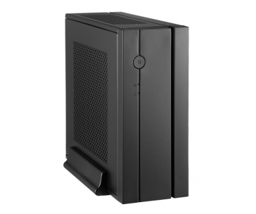 CHIEFTEC skříň Compact Series/mini ITX, IX-01B-OP, Black, bez zdroje