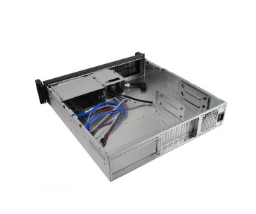 CHIEFTEC skříň Rackmount 2U mATX/ATX, UNC-209SR-B-OP, 20" Slide Rail, Black