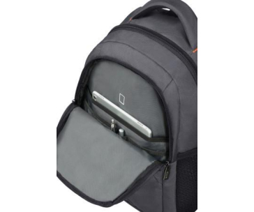 Samsonite American Tourister AT WORK lapt. backpack 13,3" - 14.1" Grey/orange