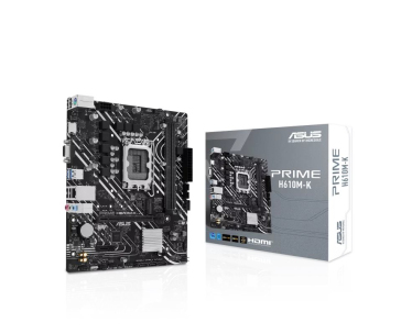 ASUS MB Sc LGA1700 PRIME H610M-K DDR5, Intel H610, 2xDDR5, 1xHDMI, 1xVGA, mATX