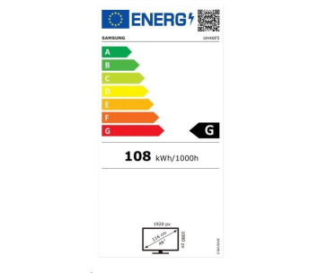 SAMSUNG LFD 46" LH46UHFCLBB/EN - 1920x1080, 8ms, HDMI, repro, VESA