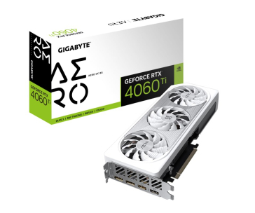 GIGABYTE VGA NVIDIA GeForce RTX 4060 Ti AERO OC 8G, 8G GDDR6, 2xDP, 2xHDMI