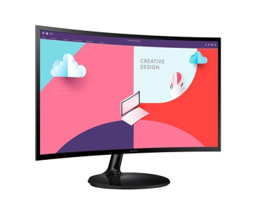 SAMSUNG MT LED LCD Monitor 24 S360C FullHD - Prohnutý 1800R, VA, 1920x1080, 4ms,VGA,HDMI