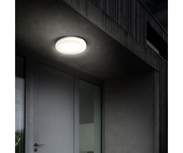 Solight LED venkovní osvětlení, přisazené, kulaté, IP54, 24W, 1920lm, 4000K, 28cm