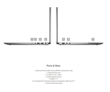 DELL NTB Latitude 7650/U5 135U/16GB/512GB SSD/16" FHD+/IR Cam & Mic/WLAN/vPro/Backlit Kb/W11 Pro/3Y PS NBD