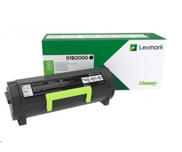 Lexmark černý toner pro MS/MX 317,417,517,617 z programu Lexmark Return na 2 500 stran