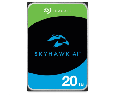 SEAGATE HDD 20TB SKYHAWK AI, 3.5", SATAIII, Cache 256MB, s R/V Senzorem