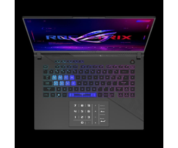 ASUS NTB ROG Strix G16 (G614JIR-N4002W), i9-14900HX, 16" 2560 x 1600, 32GB, 1TB SSD, RTX 4070, W11 Home, Gray