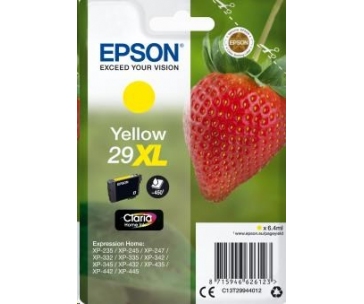 EPSON ink bar Singlepack "Jahoda" Yellow 29XL Claria Home Ink