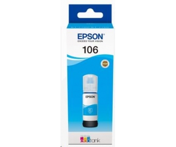 EPSON ink bar 106 EcoTank Cyan ink bottle