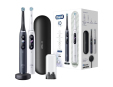 BAZAR - Oral-B iO8 Series Duo set zubních kartáčků, magnetický, displej, 6 režimů, tlakový senzor - pošk. obal